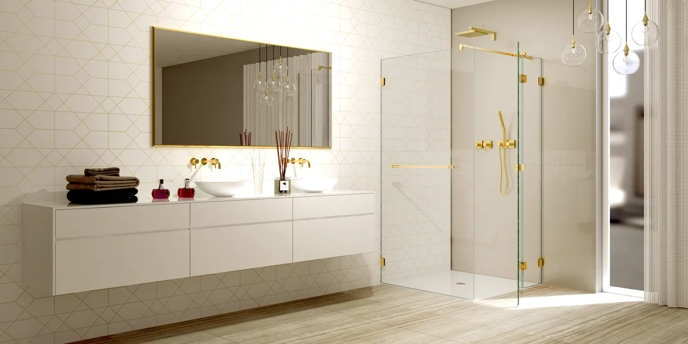 Beschlagserie Flamea plus in Gold